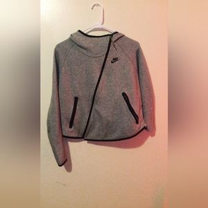 NIKE Grey Tech Fleece Butterfly Hoodie